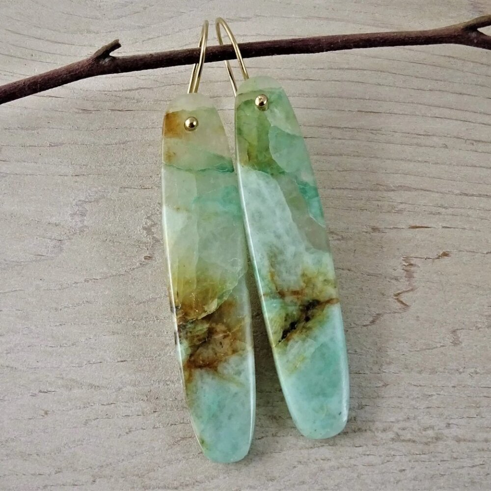 Chrysocolla Earrings